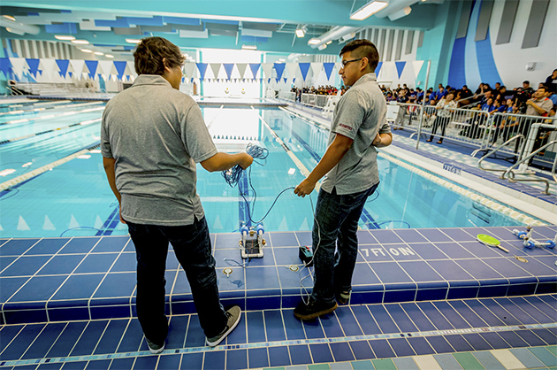 Harlingen High School wins HESTEC Navy SeaPerch Challenge on home turf