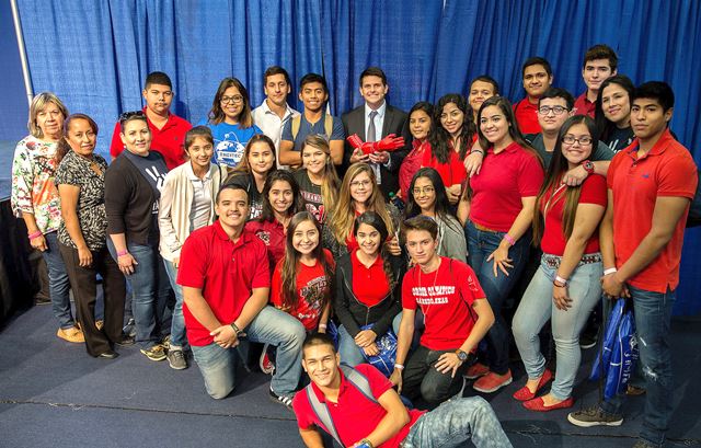 HESTEC’s Student Leadership Day on Tuesday, Oct. 4, at the UTRGV Edinburg Campus Group photo