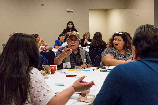 The UTRGV Office of Community Engagement collaborated recently with representatives from the U.S. Census Bureau-Denver Region to host a gathering of more than 75 Valley community leaders, students and faculty. The event provided an opportunity for a community dialogue on planning for the U. S. Census’ newest campaign, called The Road to 2020. (Courtesy Photo)