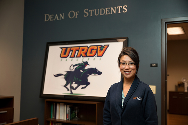 Rebecca Gadson has been named UTRGV’s new dean of students and associate vice president for student life. (UTRGV Photo by Paul Chouy)