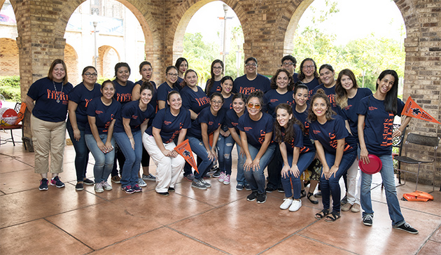 The UTRGV College of Education and P-16 Integration hosted an open house for high school seniors on June 11. UTRGV is one of 10 universities in Texas selected by the Raise Your Hand Texas Foundation to participate in the inaugural Raising Texas Teachers (RTT) scholarship initiative. The $50 million investment in RTT is part of H-E-B Chairman and CEO Charles Butt’s continued philanthropic commitment to public education in Texas.