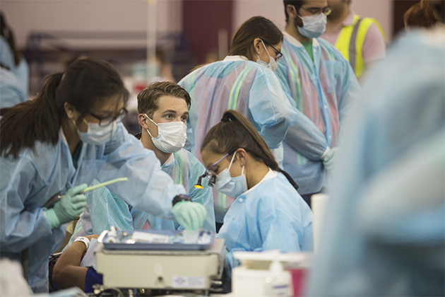 Students and faculty of The University of Texas Rio Grande Valley lent a helping hand to first responders this week during Operation Lone Star.
