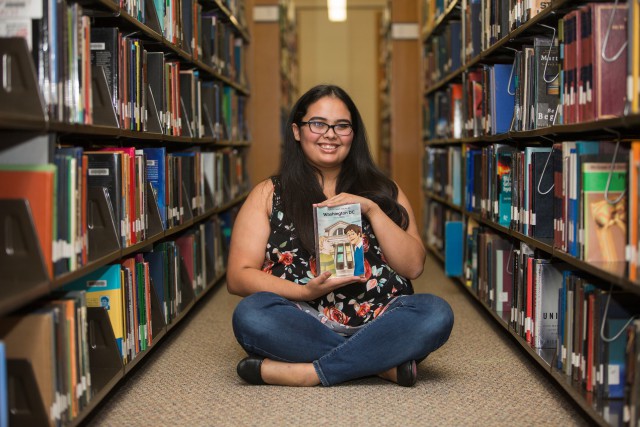 Karely Gallegos, a University of Texas Rio Grande Valley studio art major