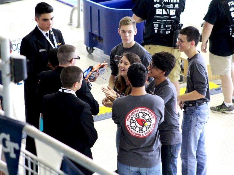 Image of Five Valley high schools represent UTRGV at National SeaPerch Challenge