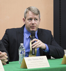 Dr. John Thomas, assistant professor of biology