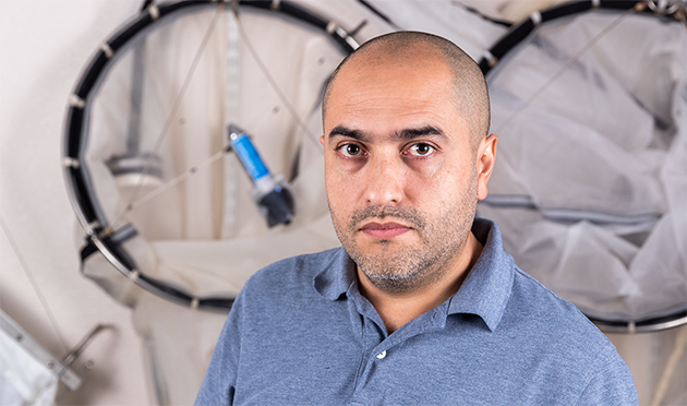 Dr. Diego Figueroa, assistant professor in the UTRGV School of Environmental and Marine Sciences (SEEMS), is taking part in a grant from the National Academies Keck Future Initiative and the Gulf Research Program. The project, “Promoting Public Stewardship of the Deep Blue Sea through Real-Time Interaction with a Mesophotic Reef,” is a $100,000 research initiative that consists of interactive lessons and a traveling educational exhibit for use at K-12 classes, community centers and museums. (UTRGV Photo by David Pike)