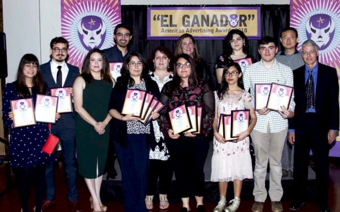 Seventeen graphic design students from The University of Texas Rio Grande Valley garnered 22 awards for creative excellence during the 2018 American Advertising Federation (AAF)-Rio Grande Valley awards ceremony, widely known as the ADDY awards.