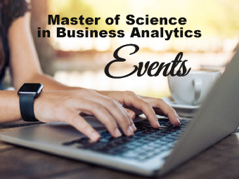 Master of Science in Business Analytics Events