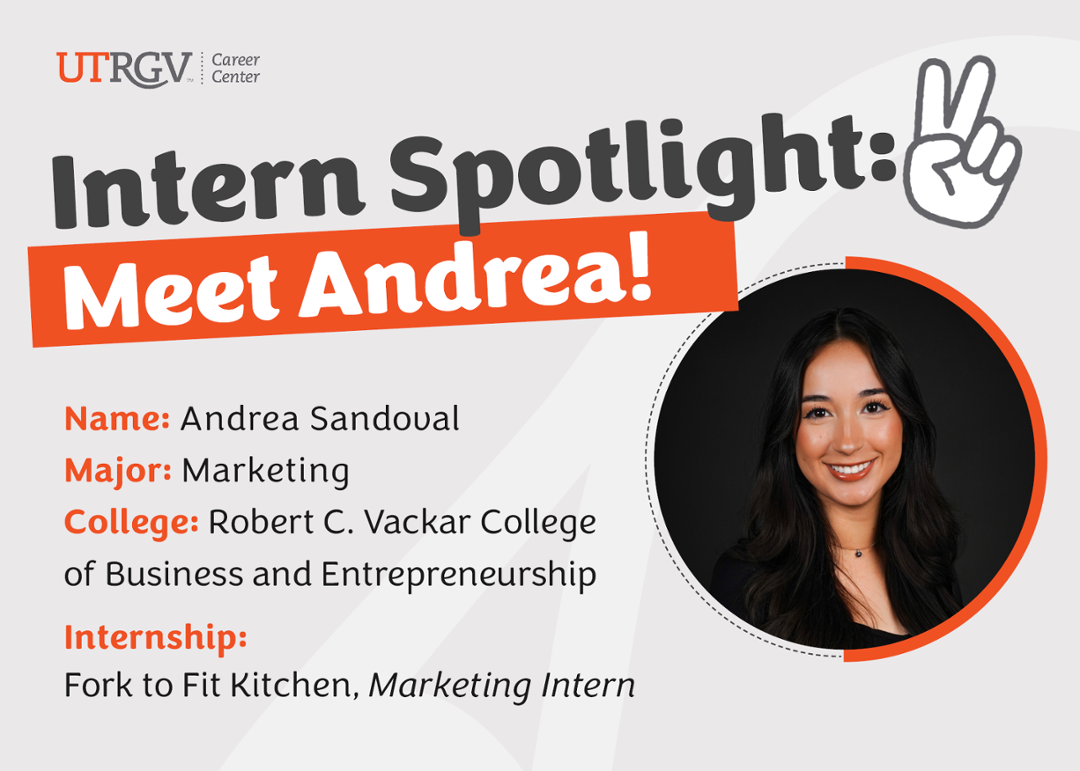 Intern Spotlight: Meet Andrea!  
