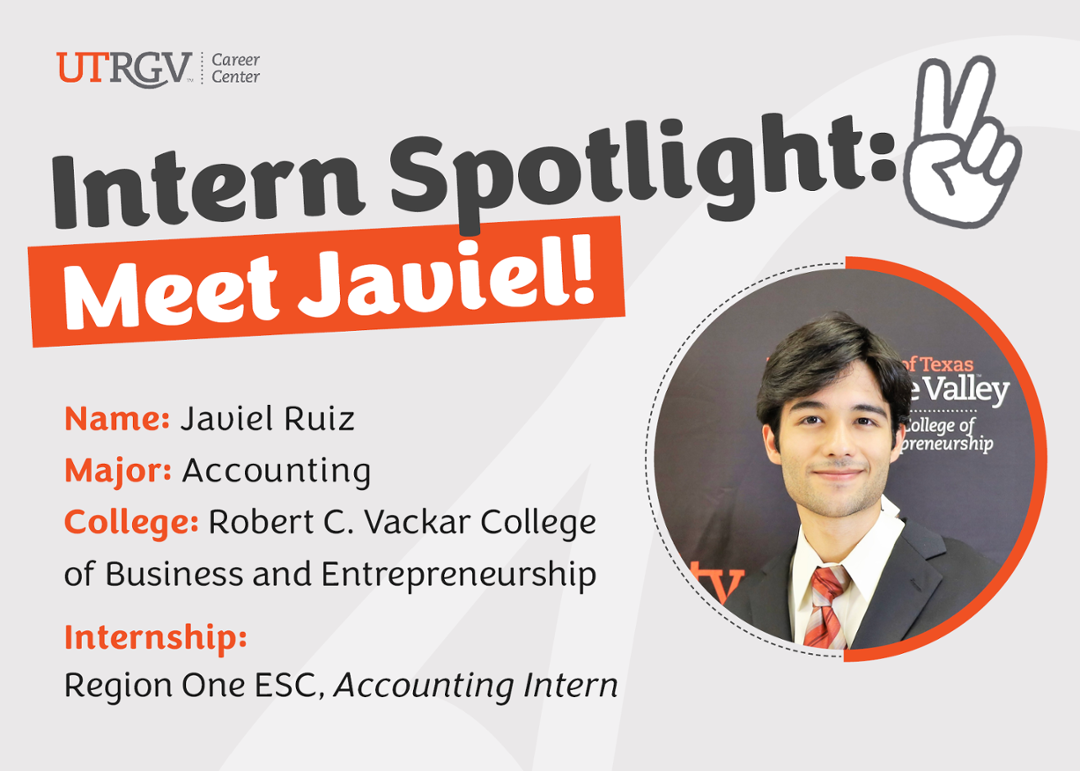 Intern Spotlight: Meet Javiel!  