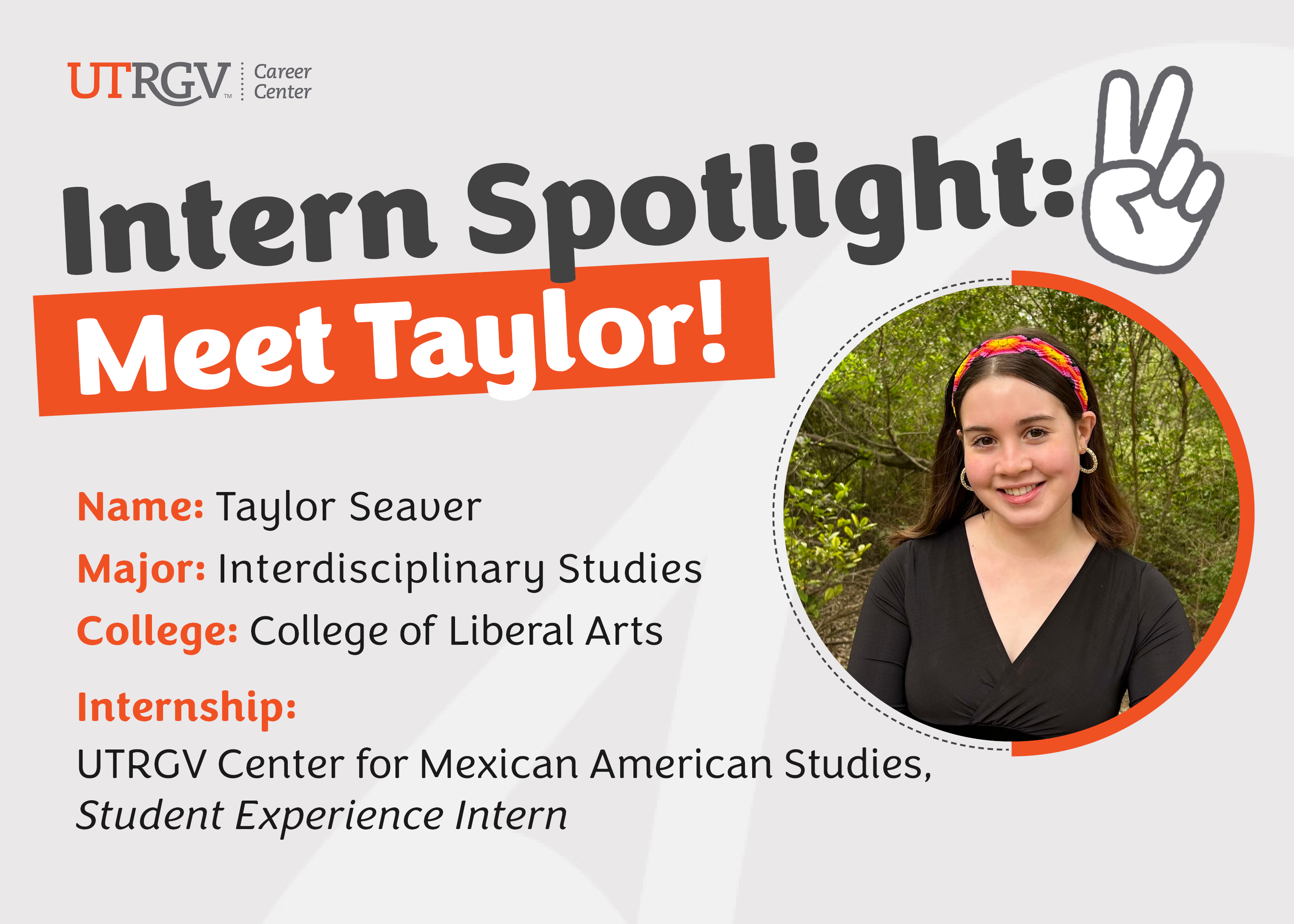 Intern Spotlight: Meet Taylor!  