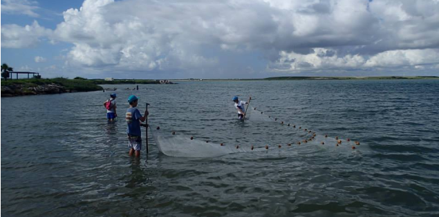 Deploying fishnet