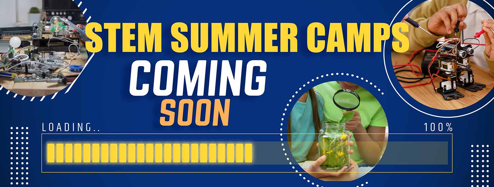 summer camps as coming soon