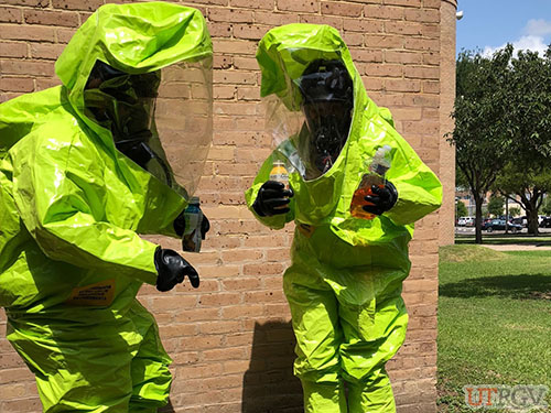 Getting Accustomed to a Level A Hazmat Suit, HAZWOPER Training, May 21, 2018