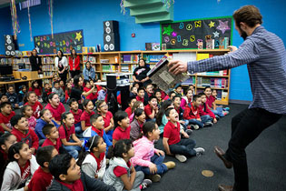 Image of Children’s authors fascinate young audiences during UTRGV’s FESTIBA week