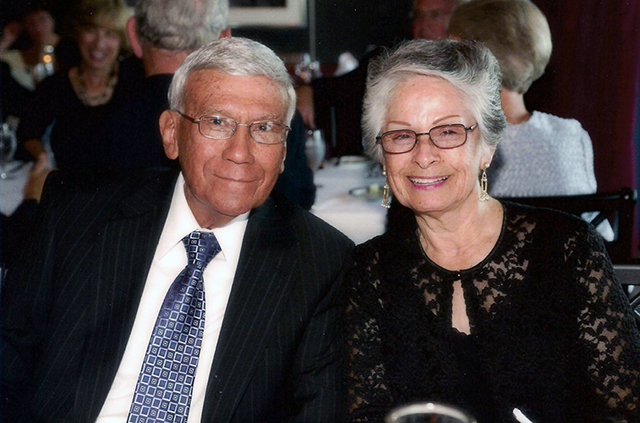 Retired Rio Grande Valley educators Alejandro L. and Gloria Mora Estrada.