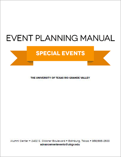 UTRGV Event Planning Manual