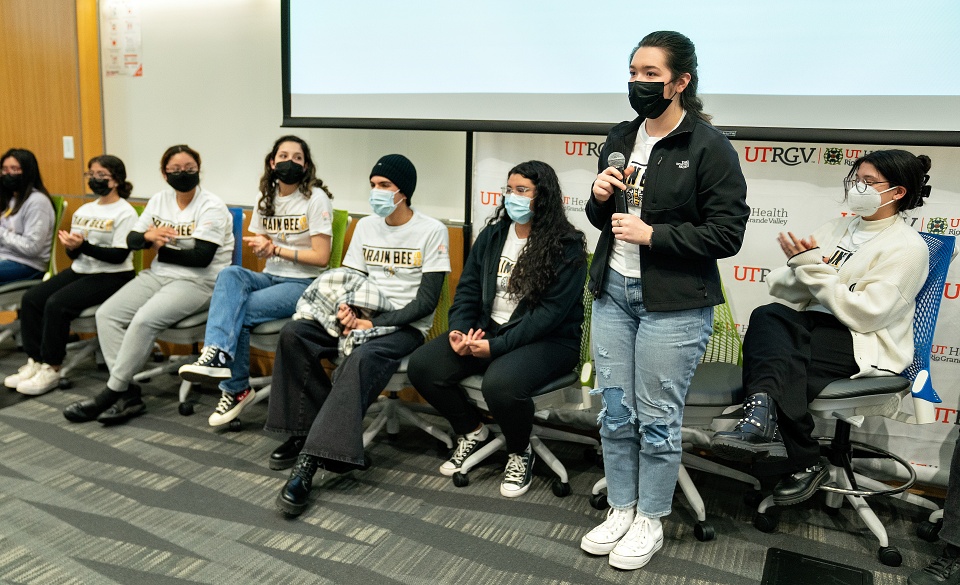 UTRGV Brain Bee participants