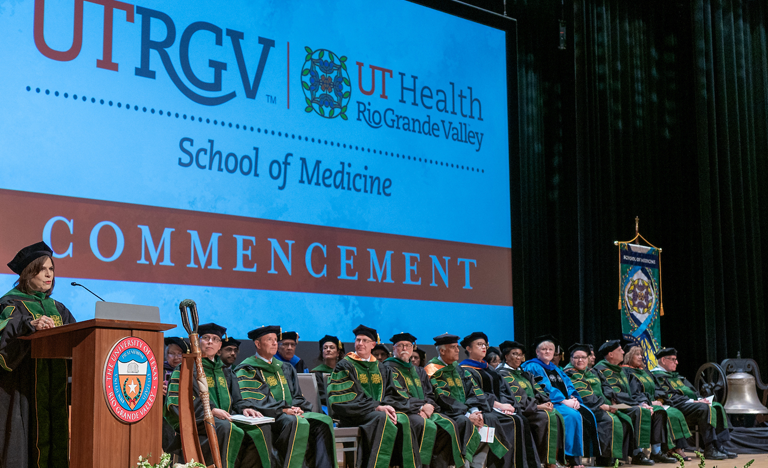 UTRGV School of Medicine commemorates fifth commencement