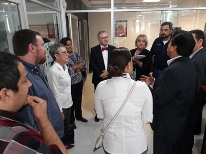 The UTRGV delegation met with leaders of the IMCULTA