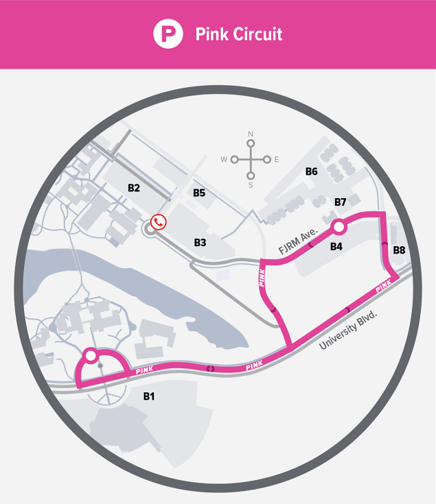 Map of VOLT Pink Circuit