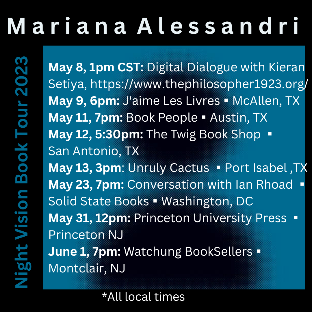 Dra. Mariana Alessandri is going on her book tour! 