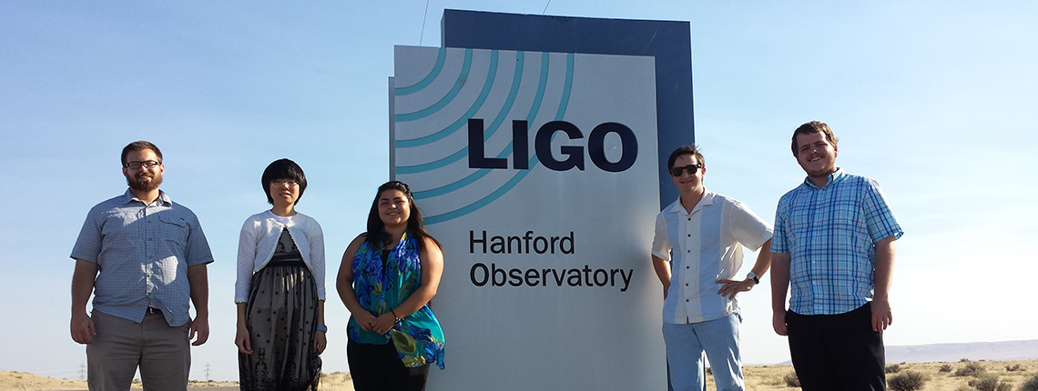 Group photo LIGO Hanford Observatory