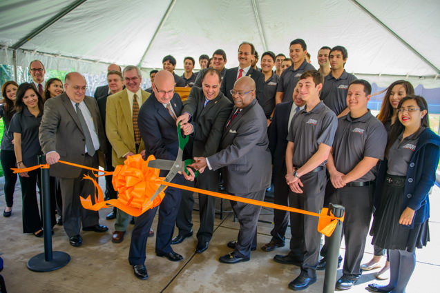 Railway center opening puts UTPA on fast track to emerging research university status