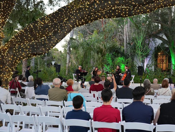 The first concert on Feb. 17 for the series “Music in the Park: A Festival of Music and Nature in the Rio Grande Valley,” a collaboration between the UTRGV School of Music and Quinta Mazatlán in McAllen. (Courtesy Photos by Dr. Krista Jobson)