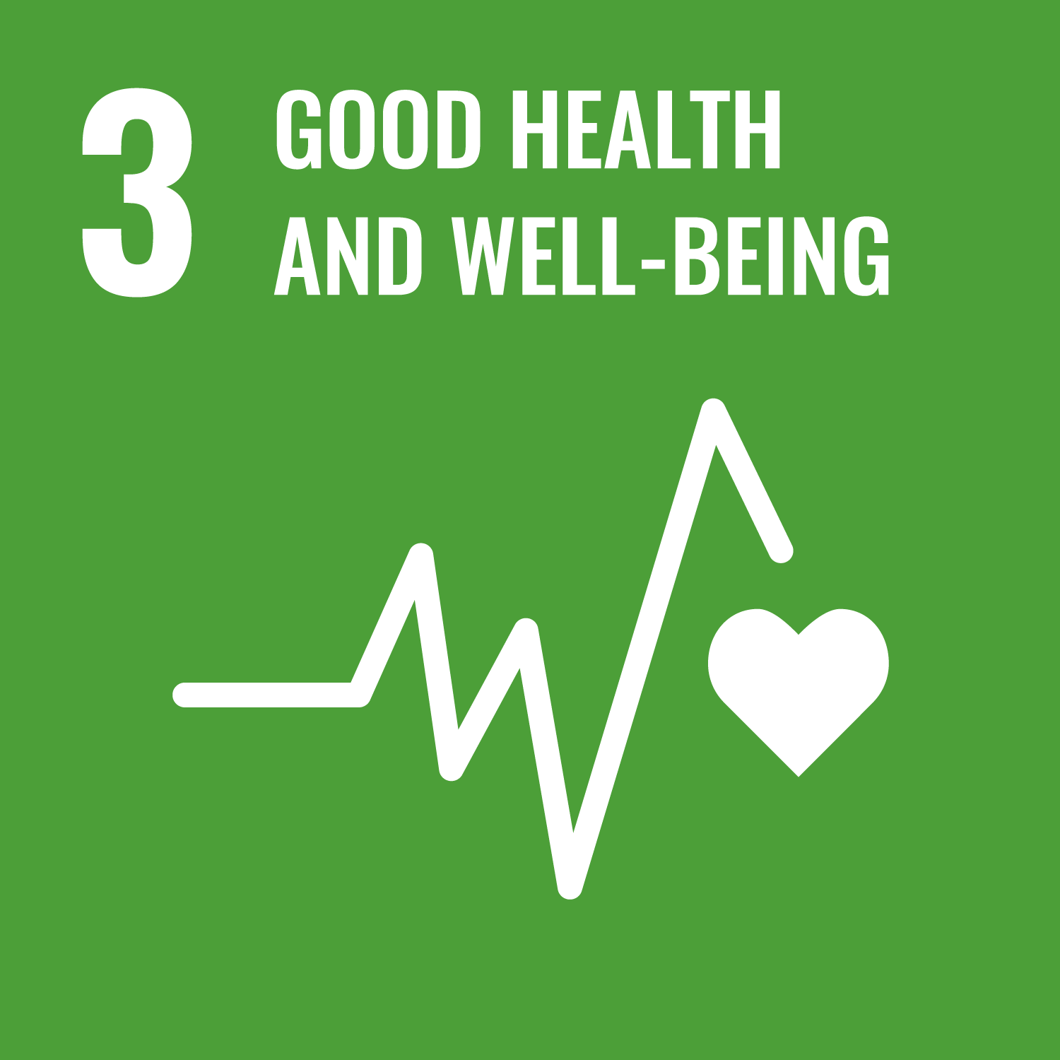 United Nations Sustainable Development Goal Number 3 Good Health and Well-Beong