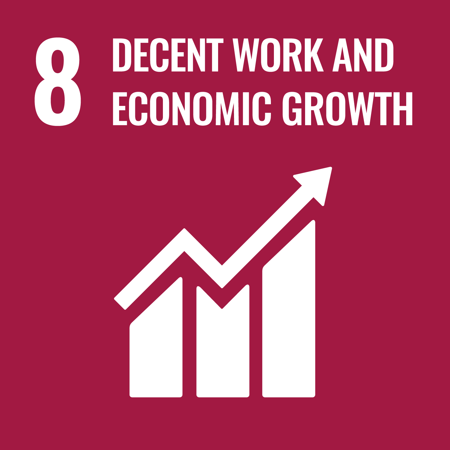 United Nations Sustainable Development Goal Number 8 Decent Work and Economic Growth