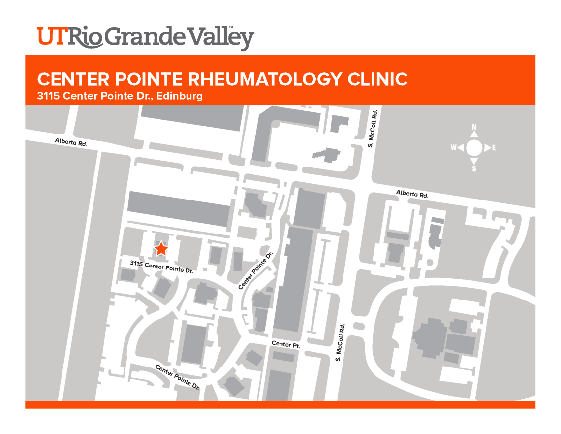 UTRGV School of Medicine Center Pointe Rheumatology Clinic