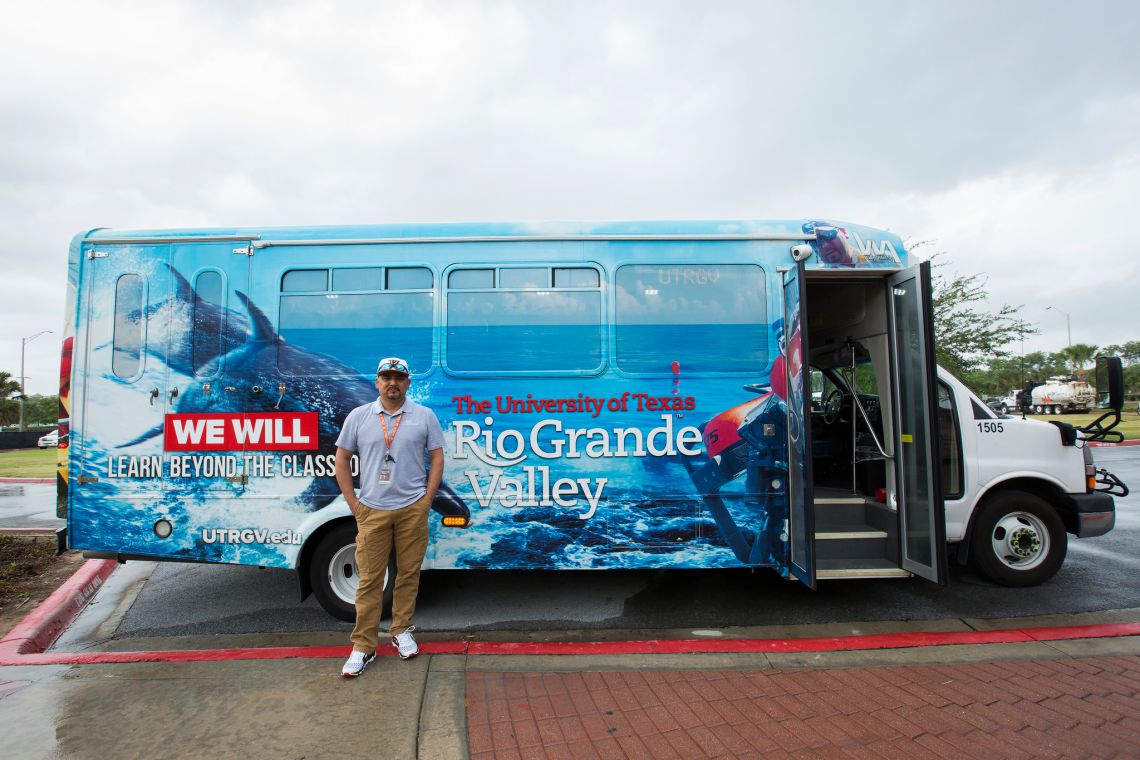 Victor Garcia, UTRGV groundskeeper