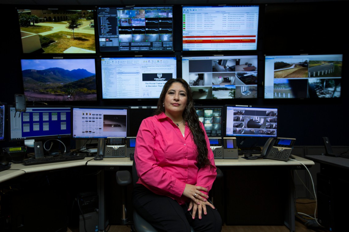 Karina Reyna, UTRGV police dispatcher