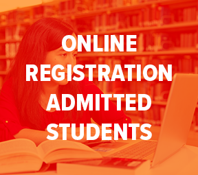 ONLINE REGISTRATION ADMITTED STUDENTS
