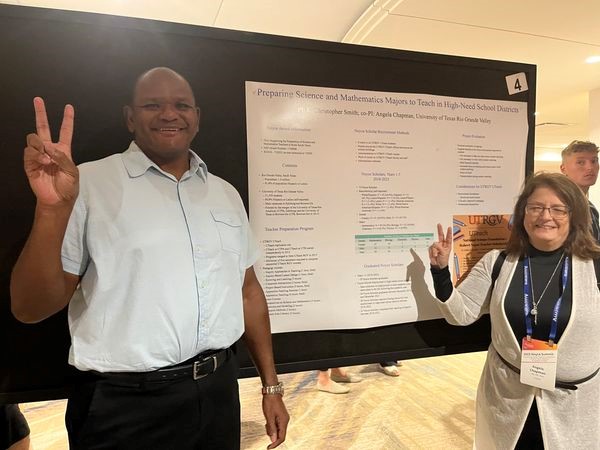 dr angela chapman and dr chris smith presented at the 2023 annual noyce conference in washington d.c.