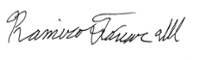 Ramiro Tovar Signature