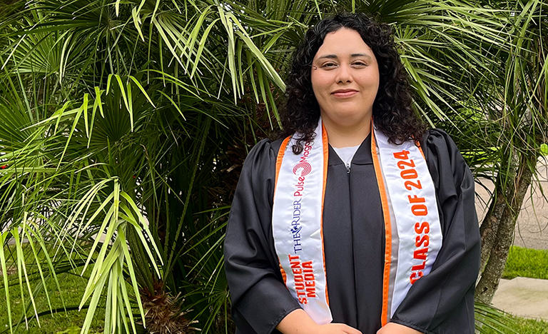 UTRGV graduate Marissa Rodriguez, 29, from Peñitas, ...