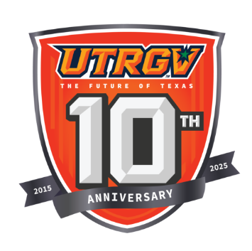 Anniversary graphic consisting of a shield and the words 10th Anniversary 2015 to 2025