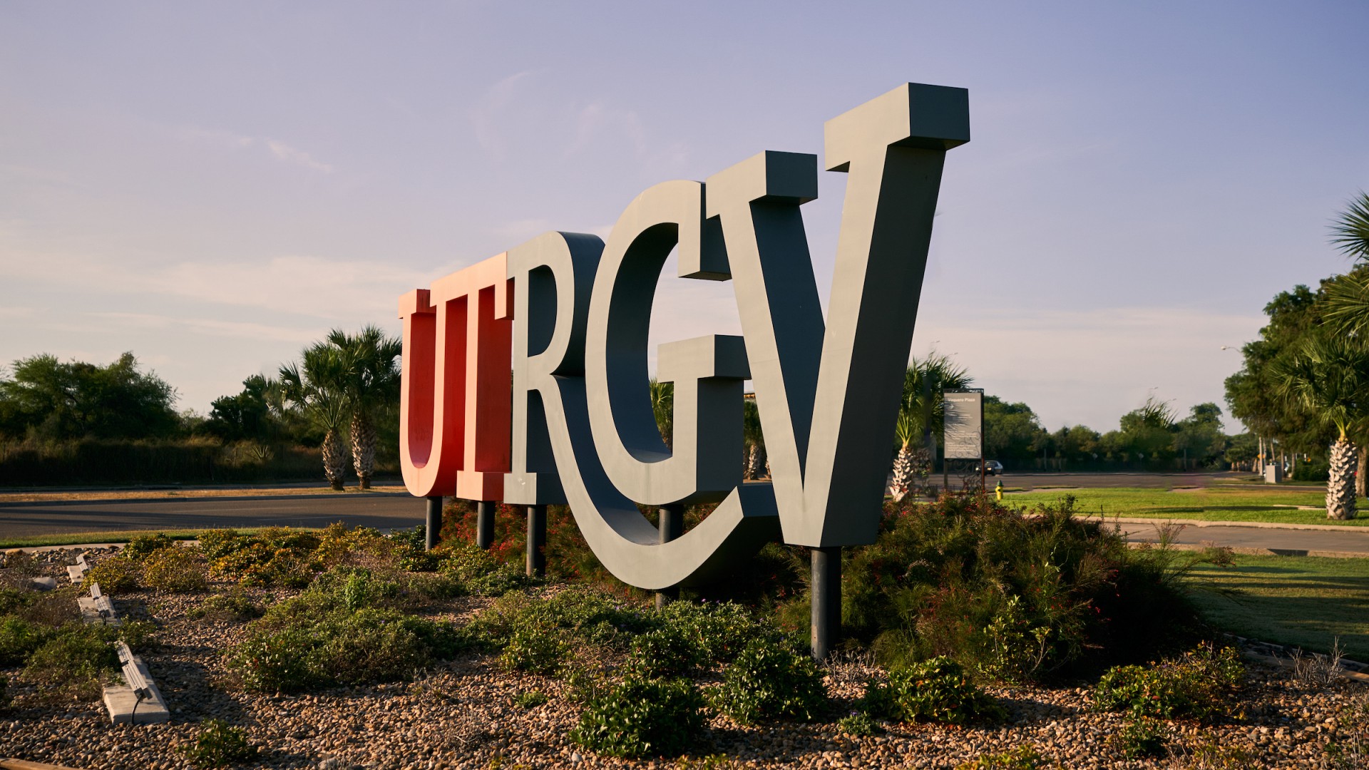 UTRGV sign