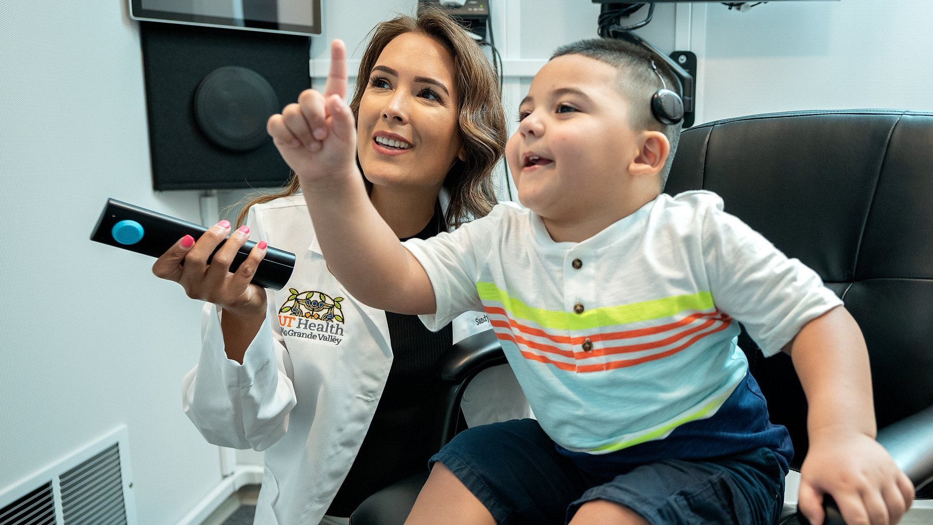 doctor and child patient
