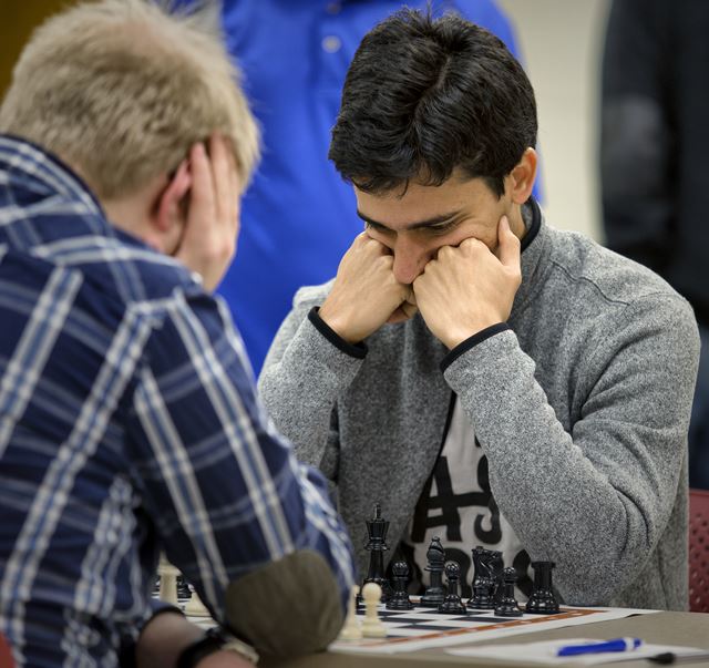 UTRGV student and Grandmaster Carlos Hevia of Cuba