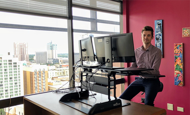 Jean Luc Mette, UTRGV alumnus of the 100% online accelerated MBA program. (Courtesy Photo)
