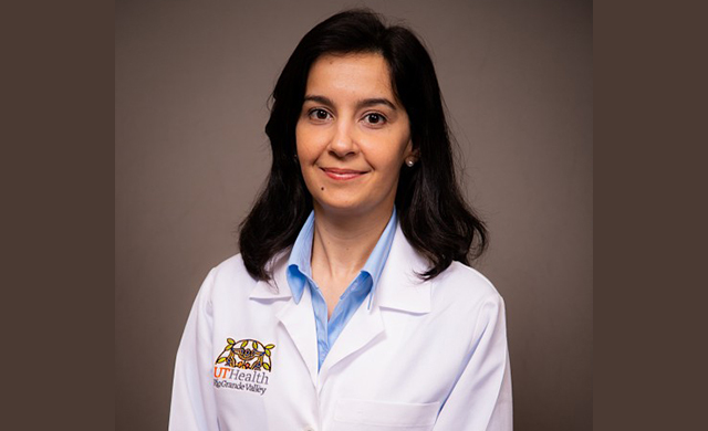 Dr. Claudia Biguetti, assistant professor of medicine at the UTRGV School of Podiatric Medicine