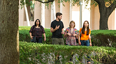 Students enjoying visiting the UTRGV campuses