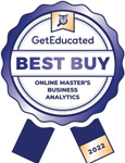 Get Educated. Best Buy. Online Master's Business Analytics. 2022