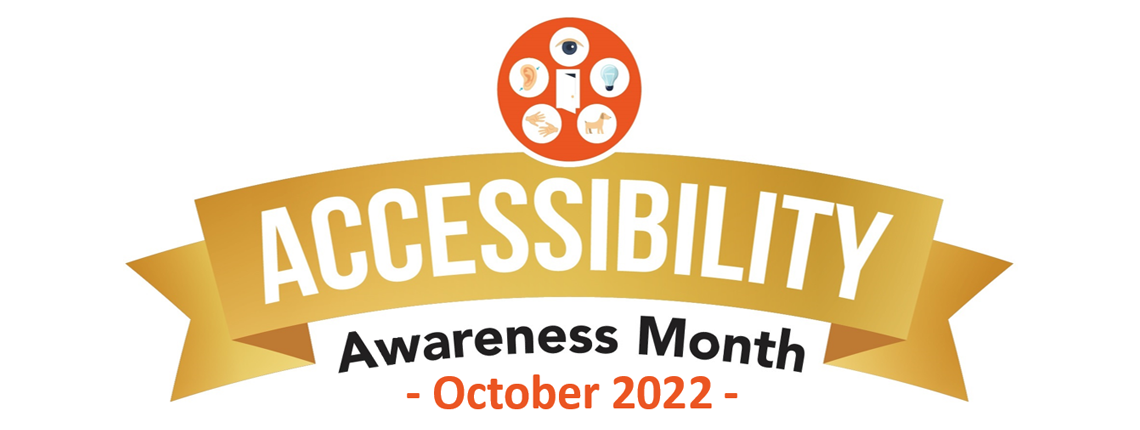 Accessibility Achievement Award Banner