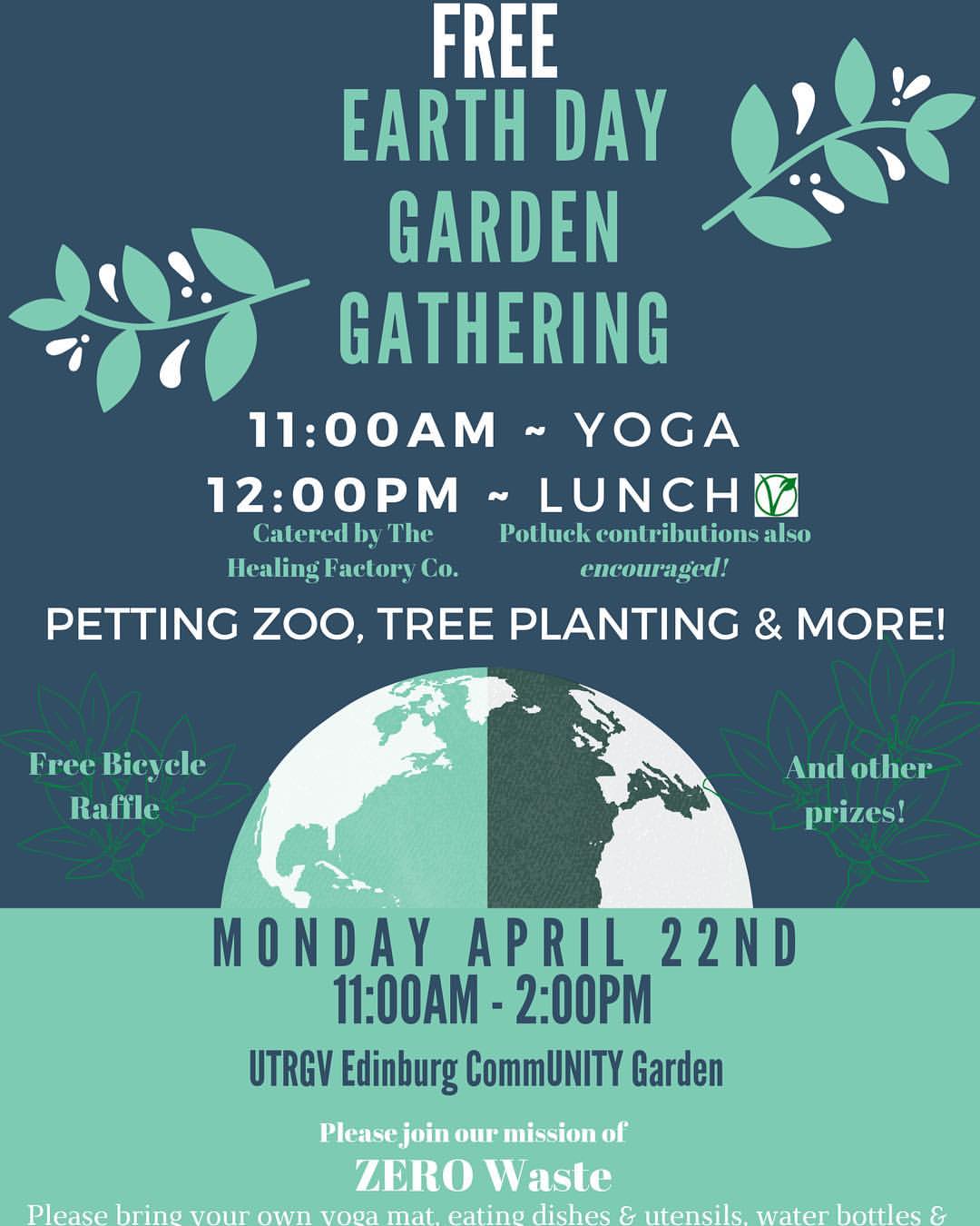Earth day 2018 flyer 