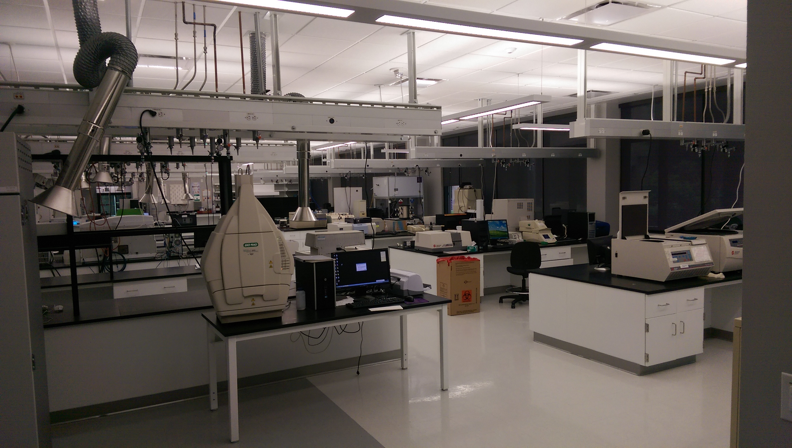 Edinburg New Science Building Labs