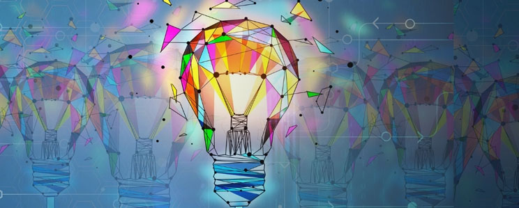 innovation embodied as a lightbulb